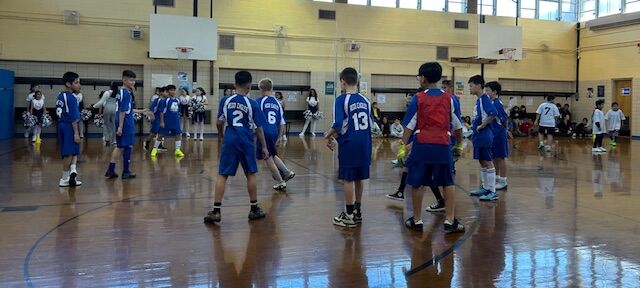 Soccer game at PS 139Q